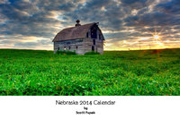 Nebraska 2014 Calendar by Scott Papek