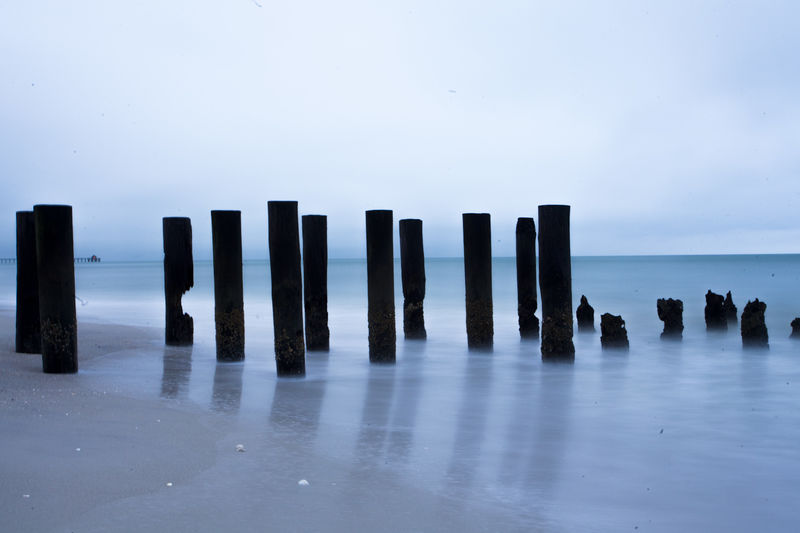 Naples, Florida Piers print
