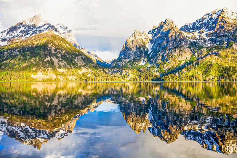 Lake Jenny reflections print